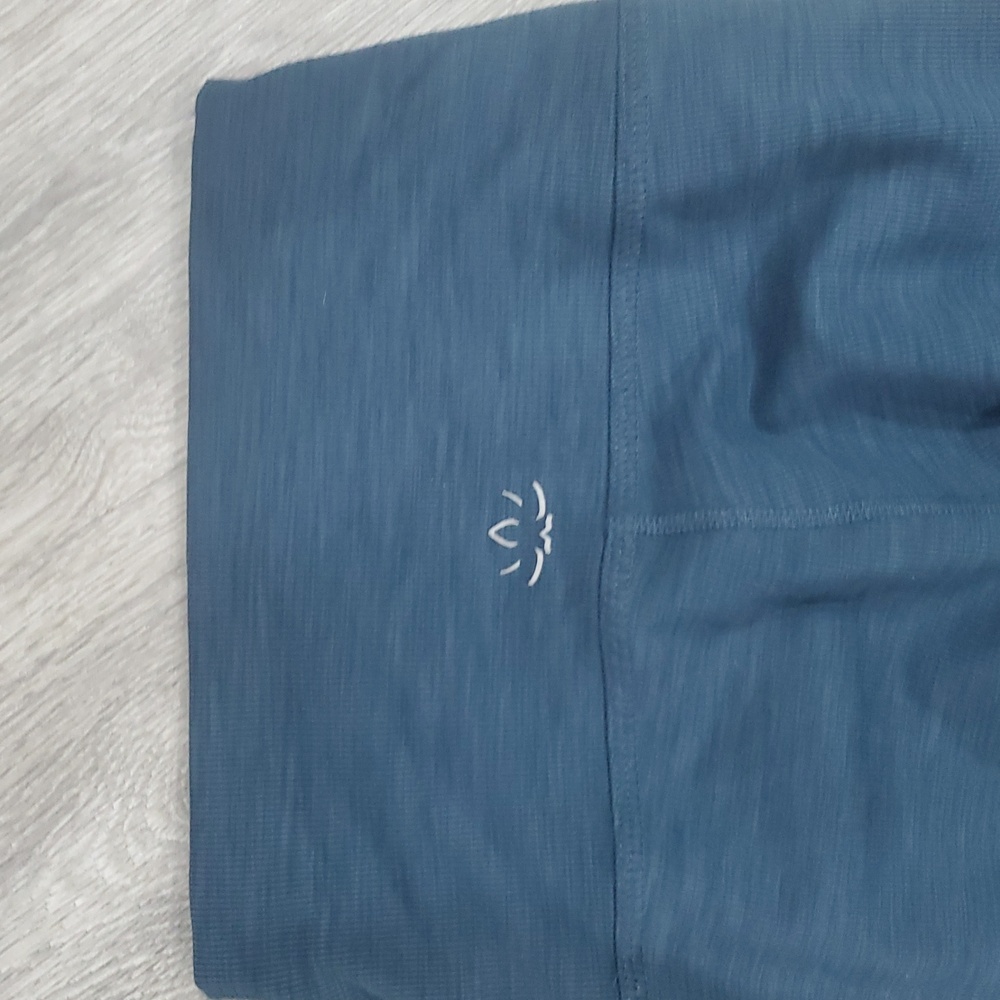 Beyond Yoga High Rise Ribbed Leggings In Blue Horizon Heather Size Xs - Picture 7 of 8